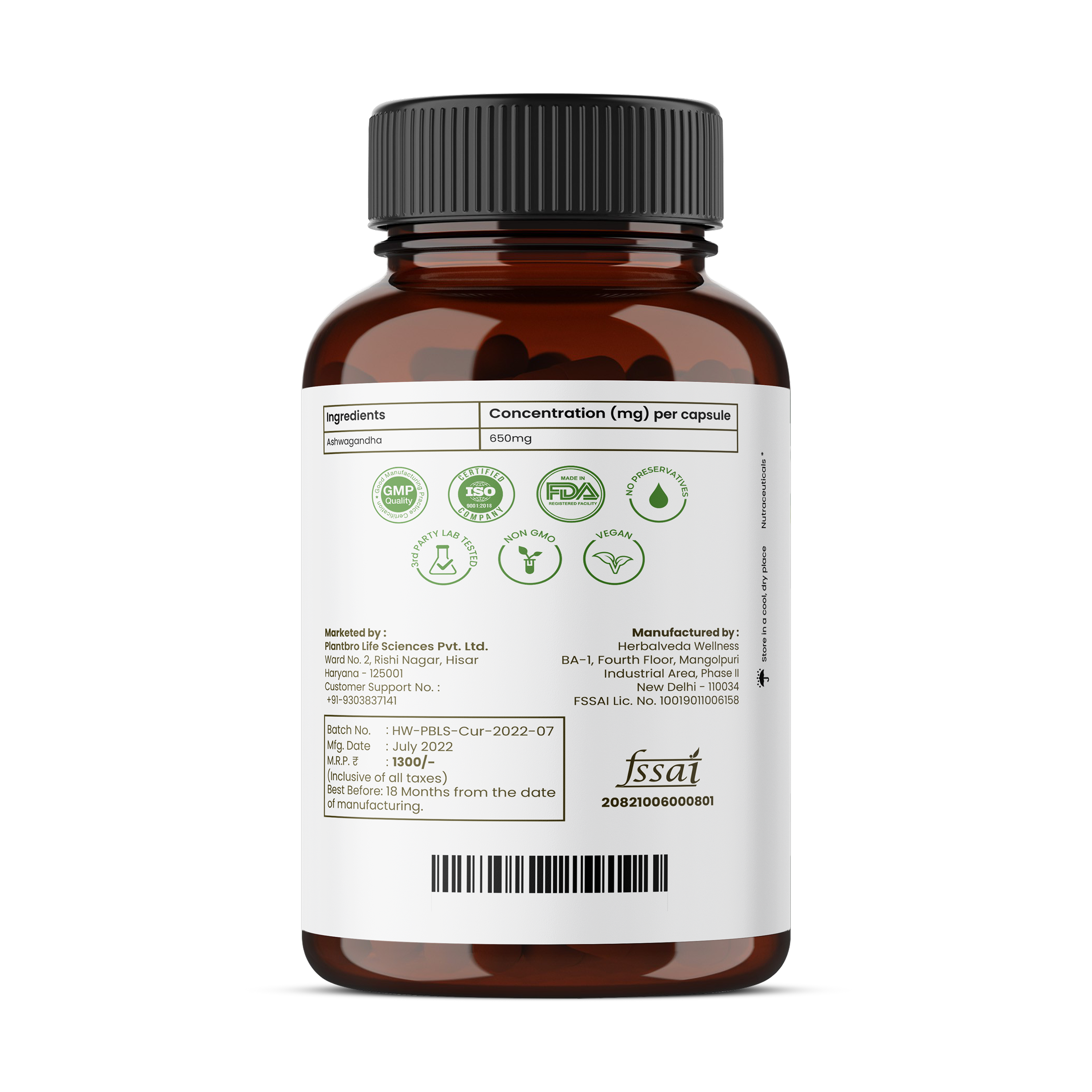 Ashwagandha Capsules